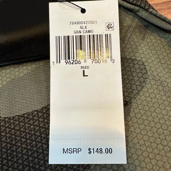 Ralph Lauren RLX Long Sleeve Performance Shirt Green Camouflage | Men Size large - Picture 3 of 16